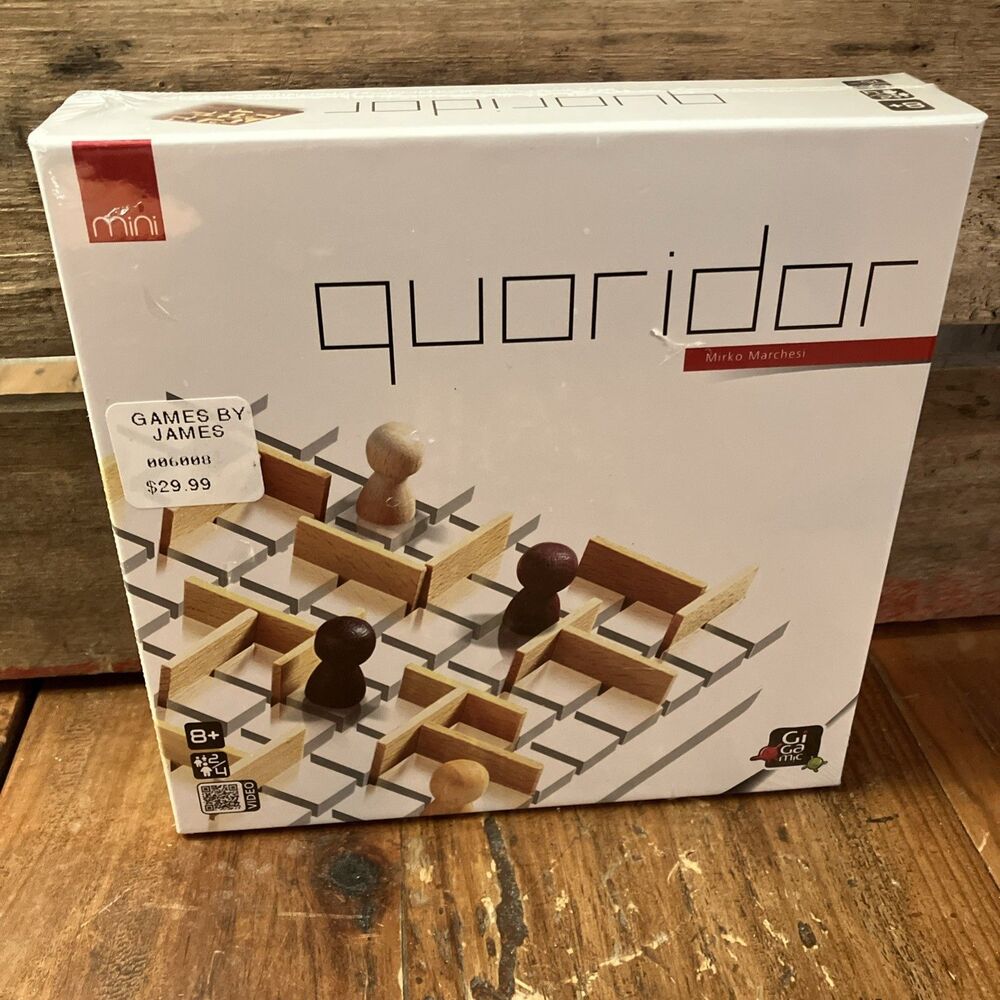 QUORIDOR Gigamic Mini Classic 1997 Mensa Strategy Maze Game New Sealed